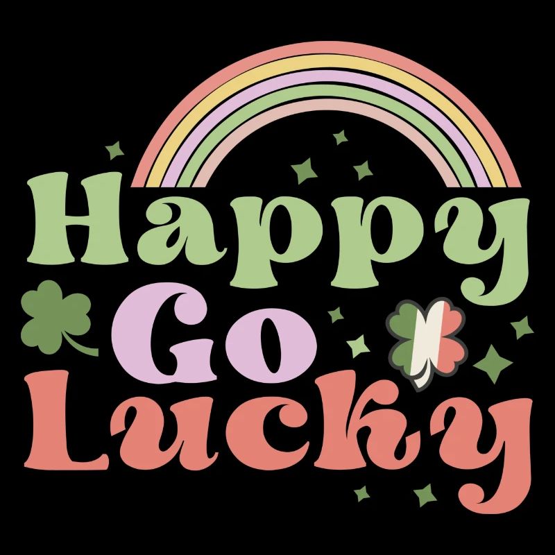 Happy Go Lucky Rainbow - Saint-Patrick