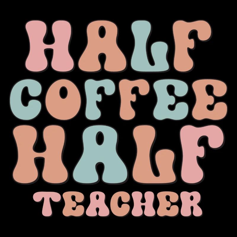 Moitié café Moitié enseignant