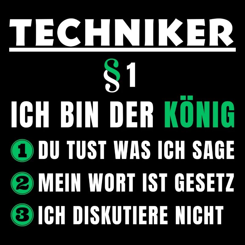 Technician Gift - I'm the King