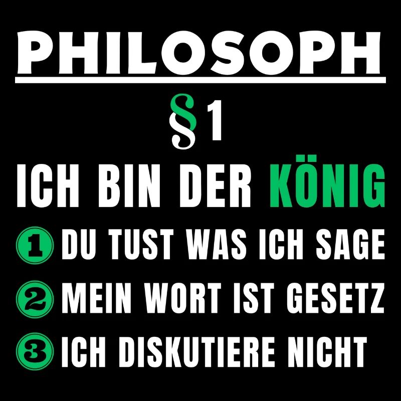 Philosopher Gift - I Am The King