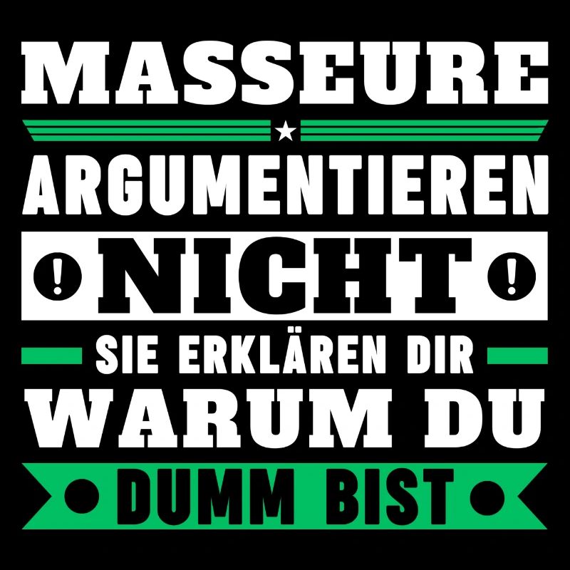 Masseure argumentieren nicht