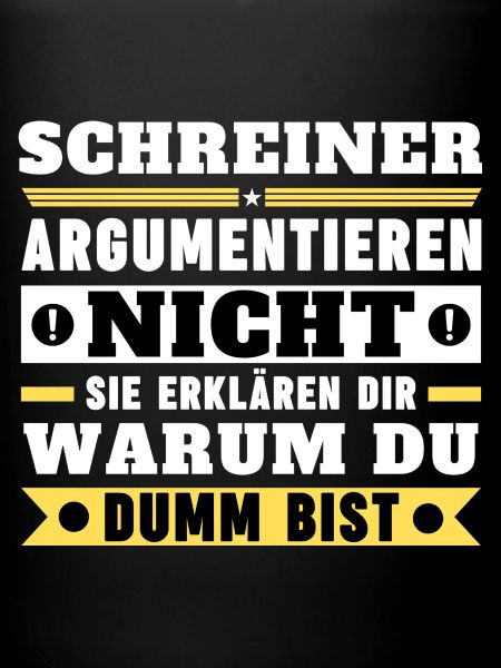 Carpenters don't argue