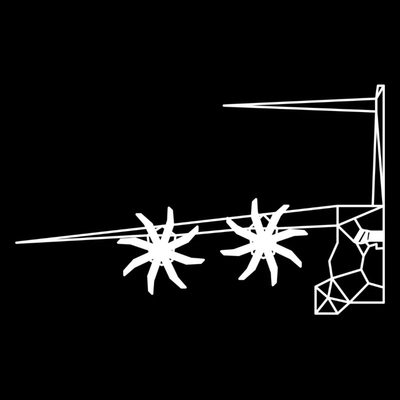 Avion de transport militaire à polygone bas