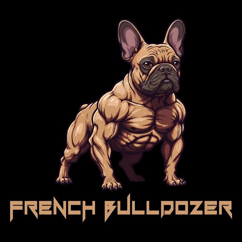 Bulldozer français Bouledogue français