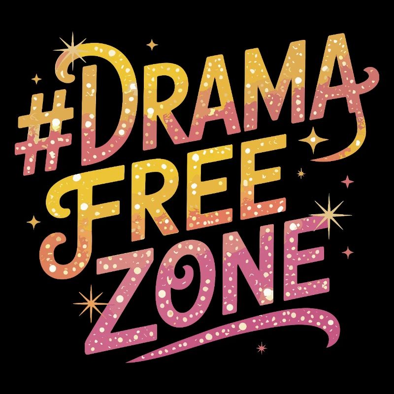 Drame Zone Libre Coloré Scintillant Fun Police