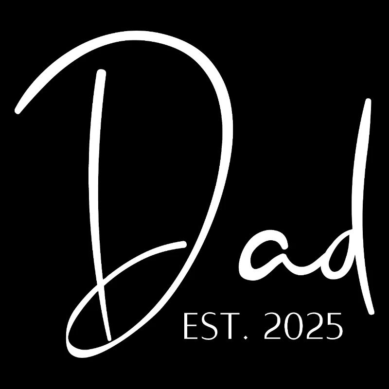 Dad Since 2025 Vintage Dad Elegant