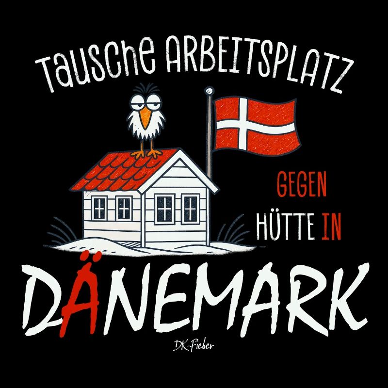 Tausche Arbeitsplatz gegen Hütte Dänemark