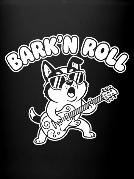 Barkin Roll Chien avec Guitare