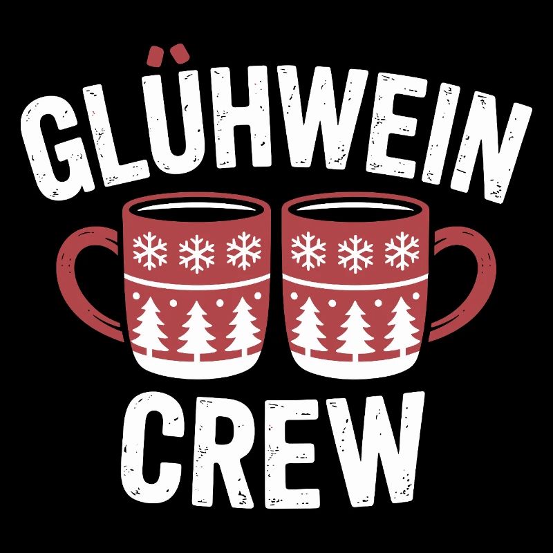 Équipe du vin chaud Marché de Noël joyeux