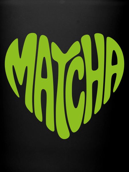 Matcha Herz Form