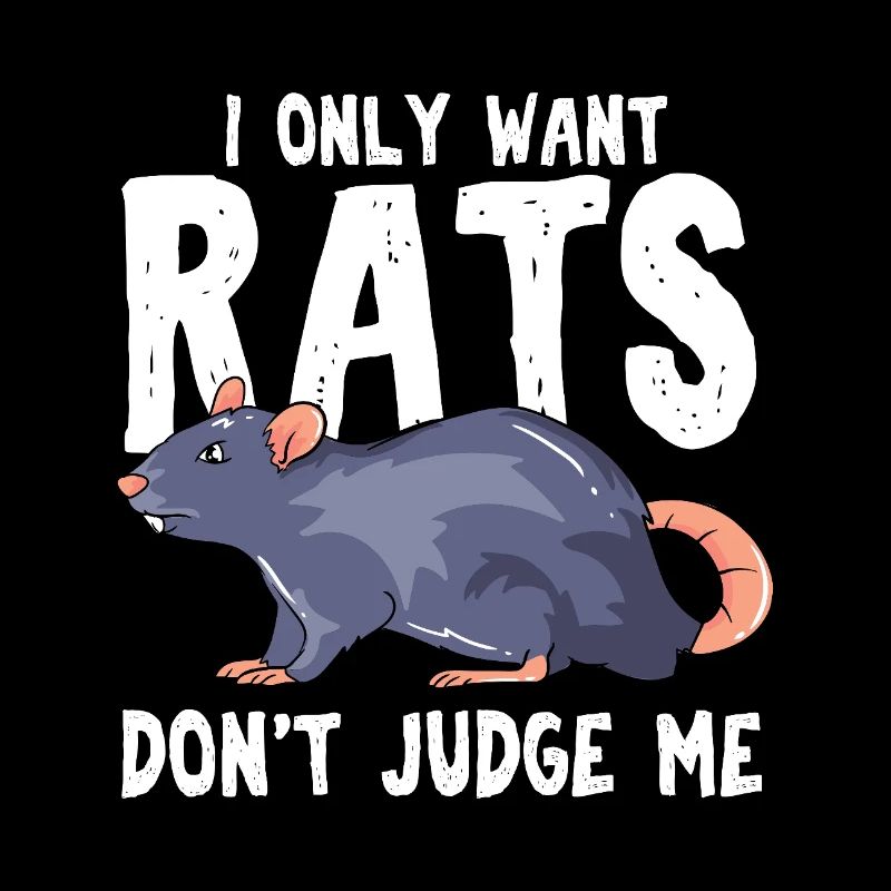 Illustration mignonne d’un rat bleu avec un rongeur de compagnie