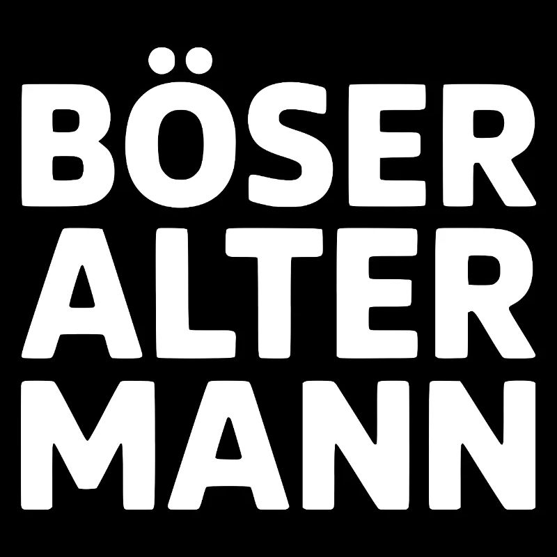 Böser Alter Mann TypoStack