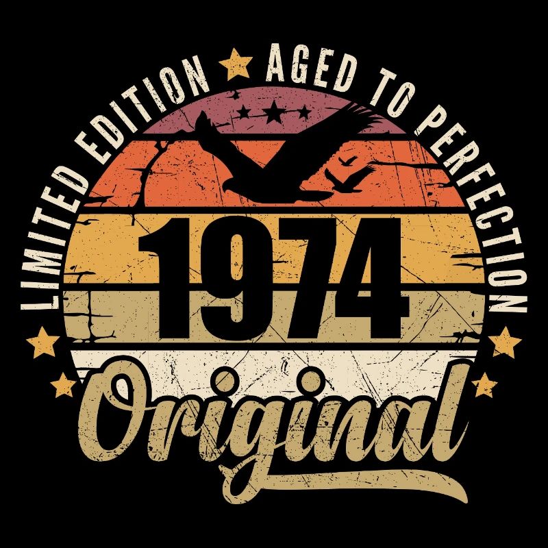 Geburtstagsgeschenk 1974 Original 1974