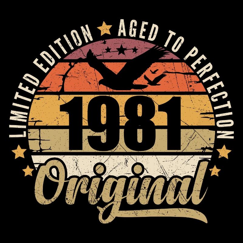 Geburtstagsgeschenk 1981 Original 1981
