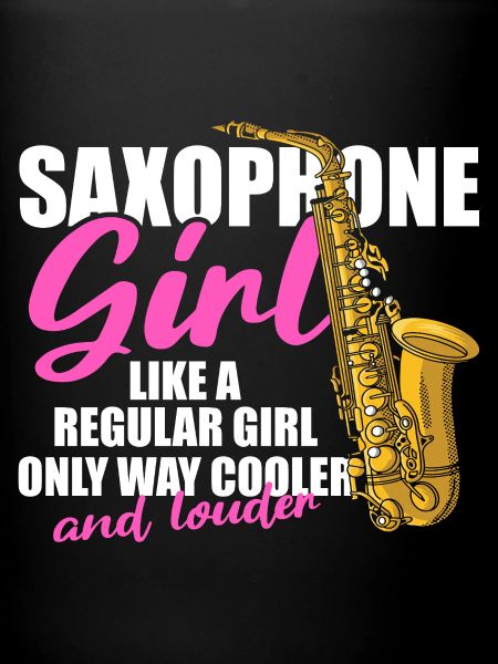 Fille saxophone Joueuse de saxophone