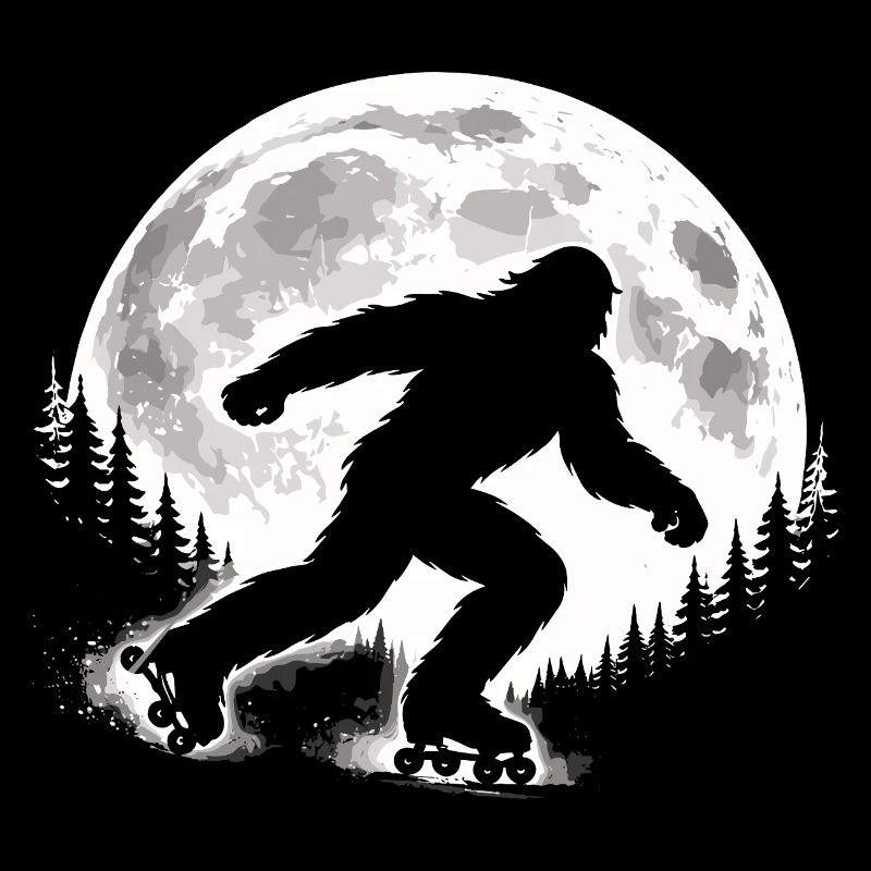 Bigfoot Roller Skater