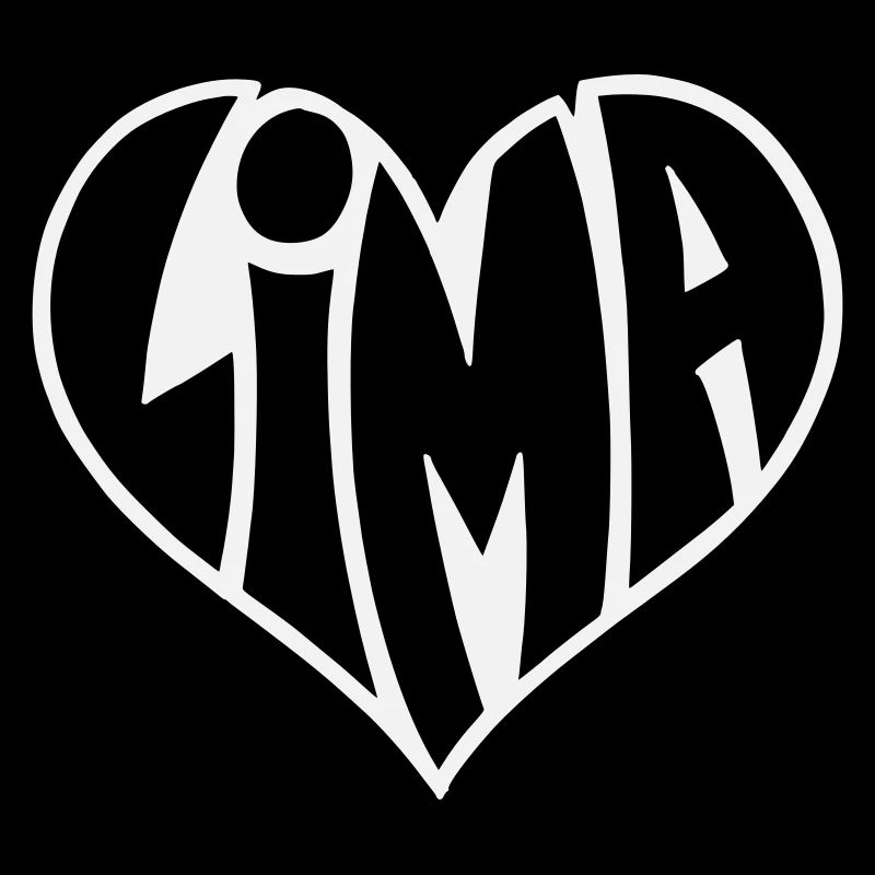 Lima Herz Typo
