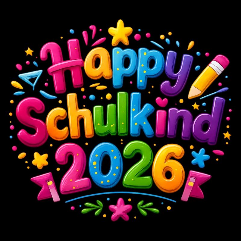 Happy Schulkind 2026 Einschulung