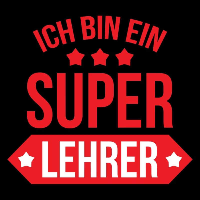 Super Maître d'École Étoiles et Bannière Scolaire