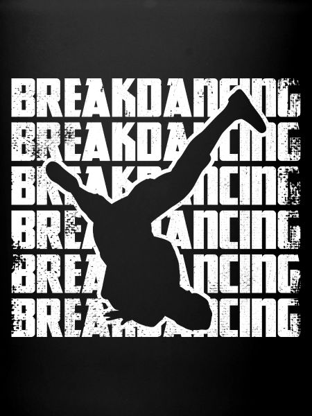 Lustiger Breakdancer