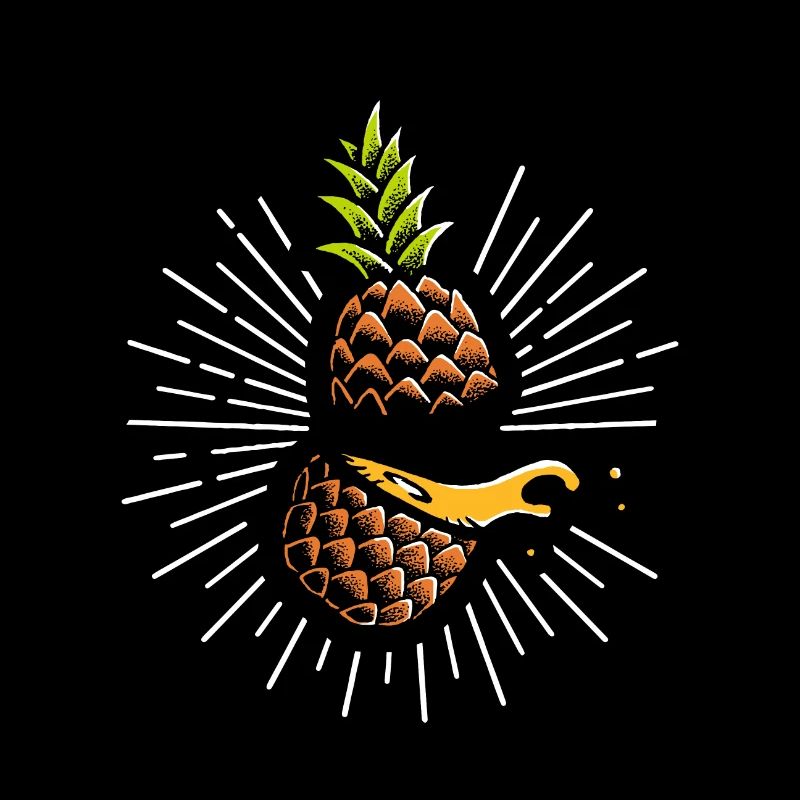 Pineapple (dark background)