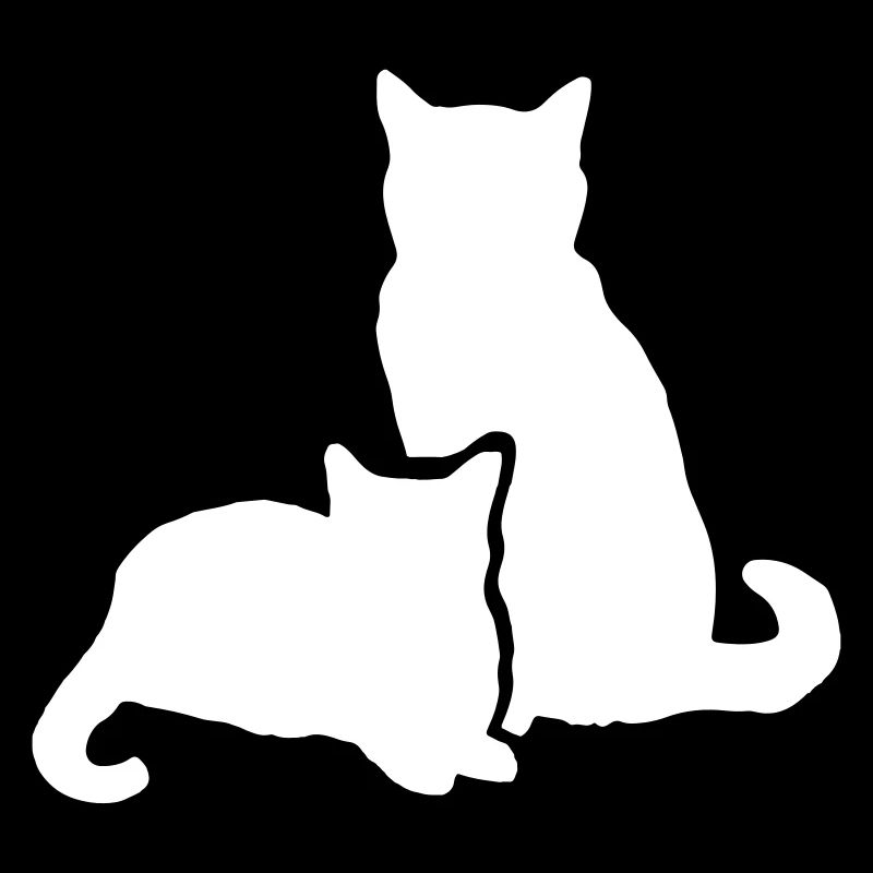 deux chats - deux cats