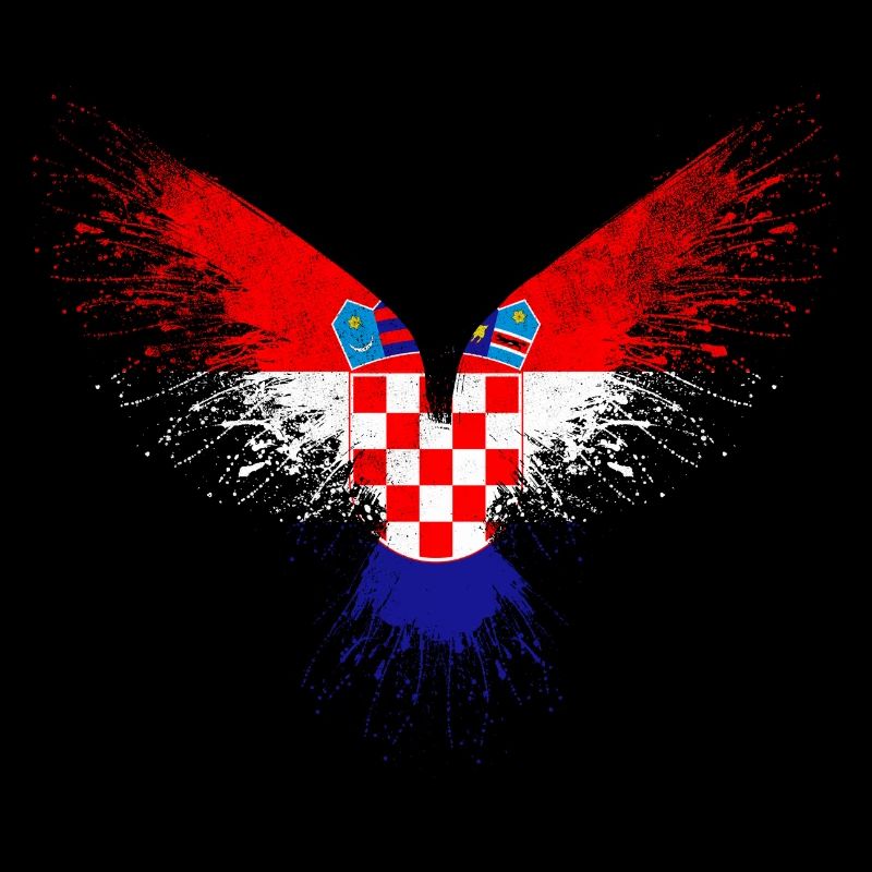 Drapeau de la Croatie