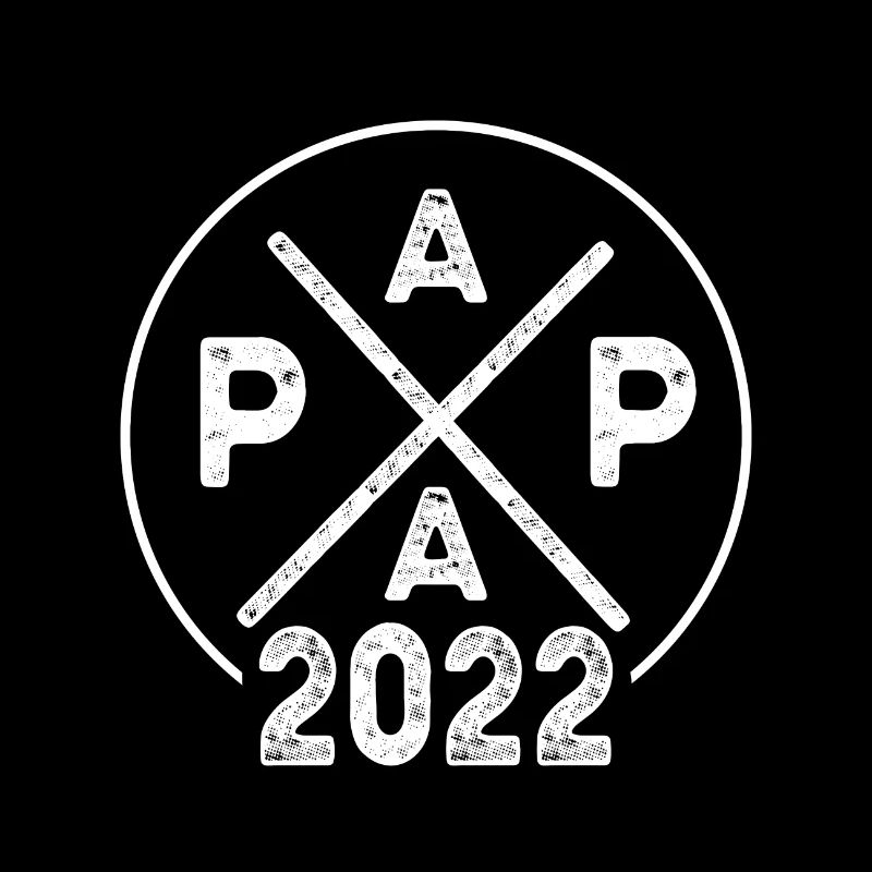 Papa 2022 Vater 2022 Dad 2022 Geschenkidee