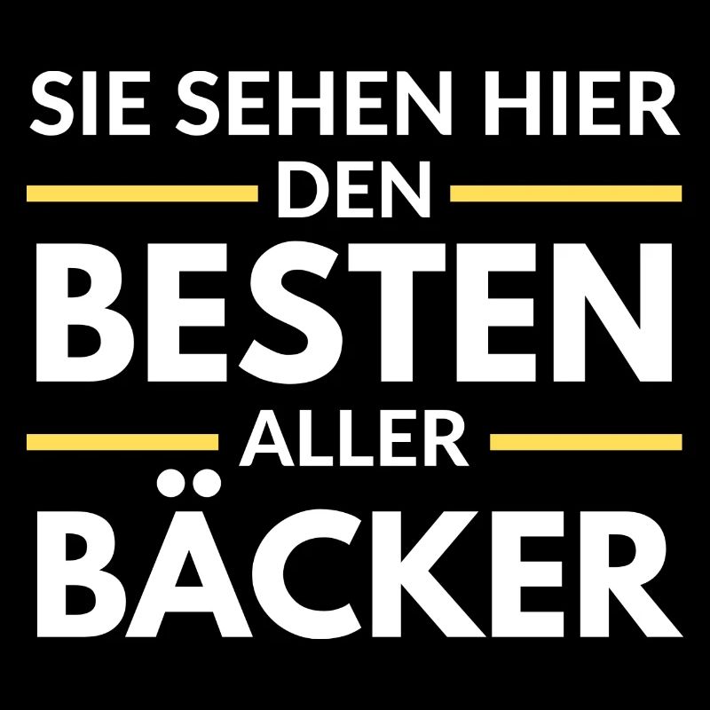 Sie sehen hier den Besten aller Bäcker