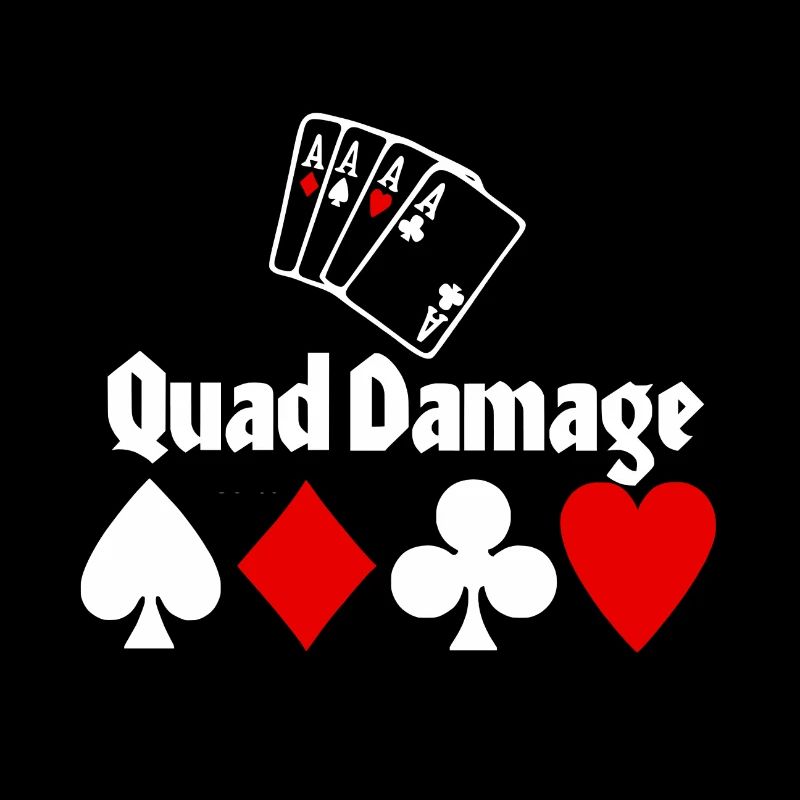 Quad Damage Poker Aces