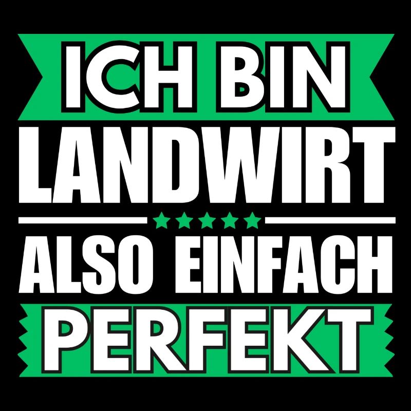 Einfach ein Perfekter Landwirt