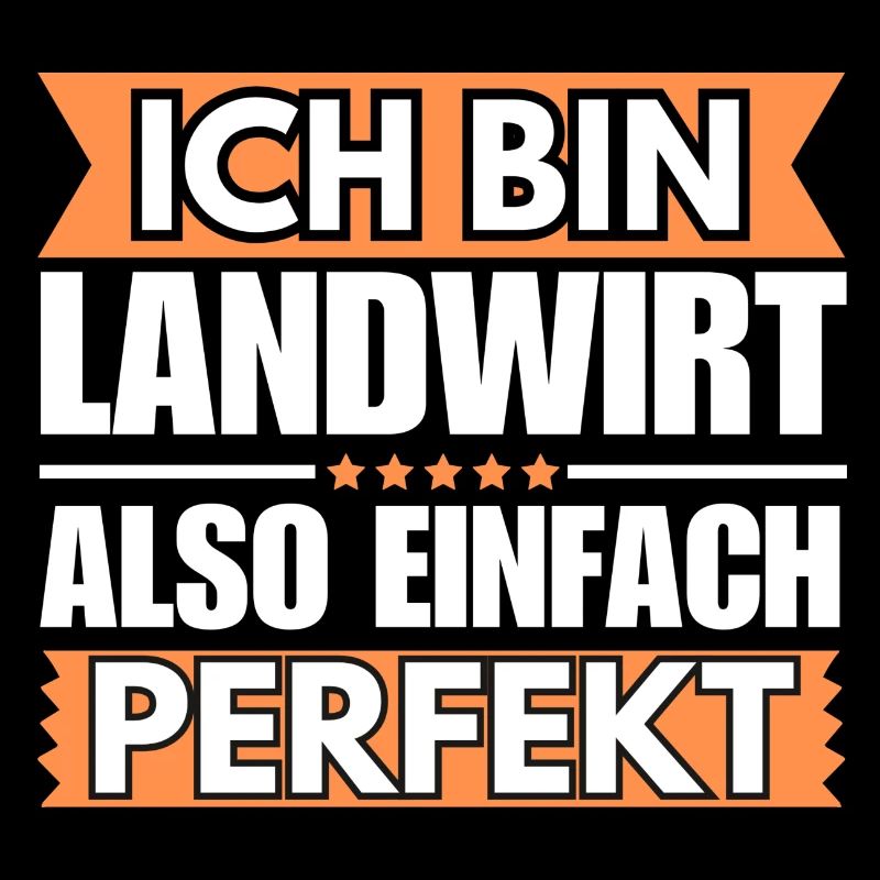 Einfach ein Perfekter Landwirt