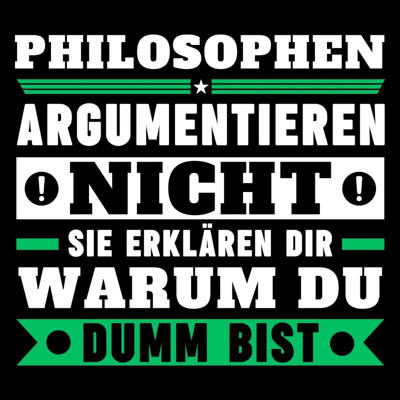 Les philosophes ne discutent pas