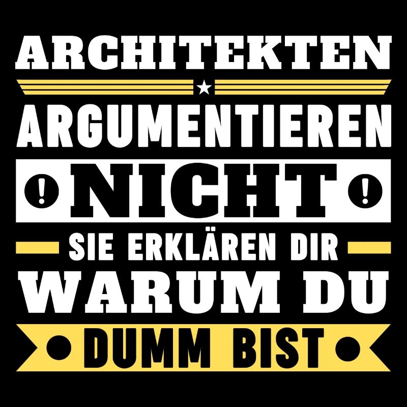 Architekten argumentieren nicht