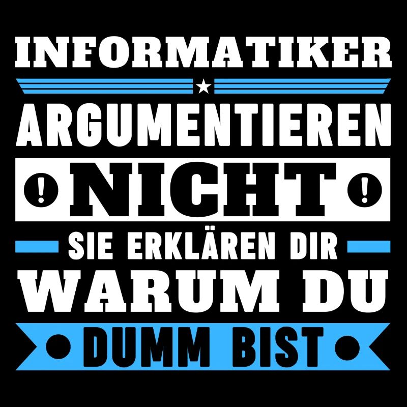 Informatiker argumentieren nicht