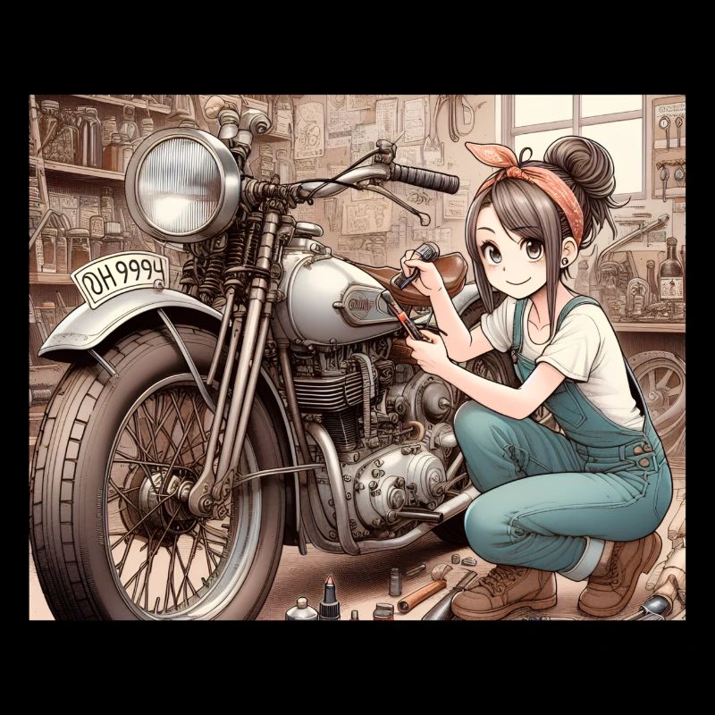Manga Mechanik Mädchen