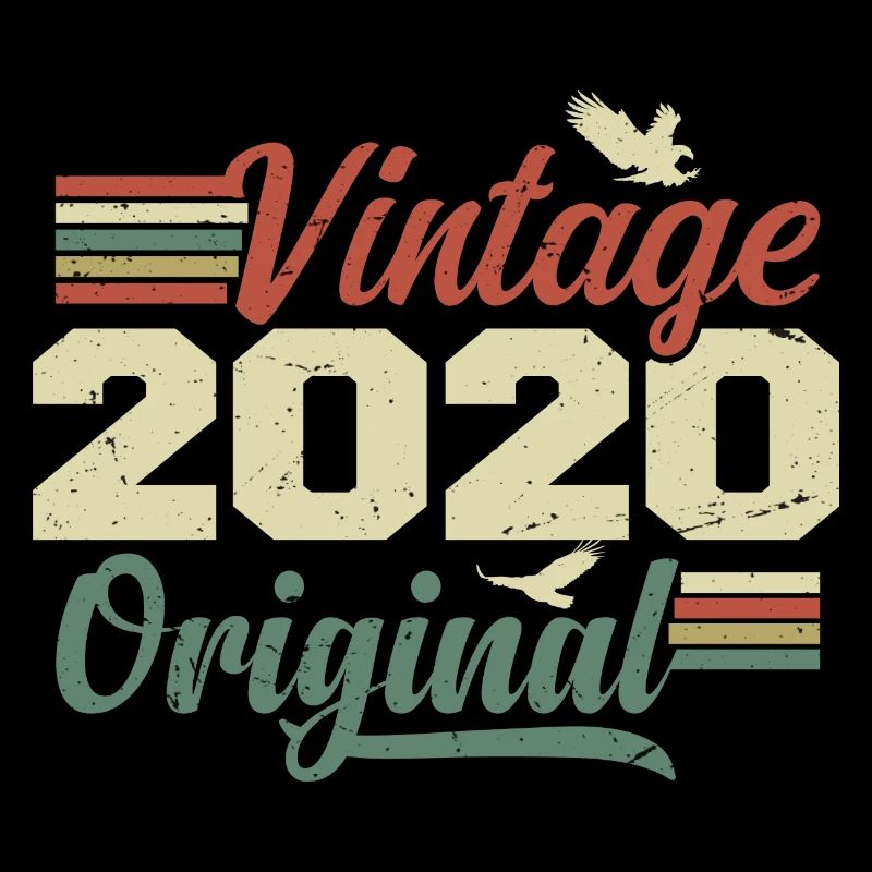 Vintage 2020 Retro Anniversary Gift 2020