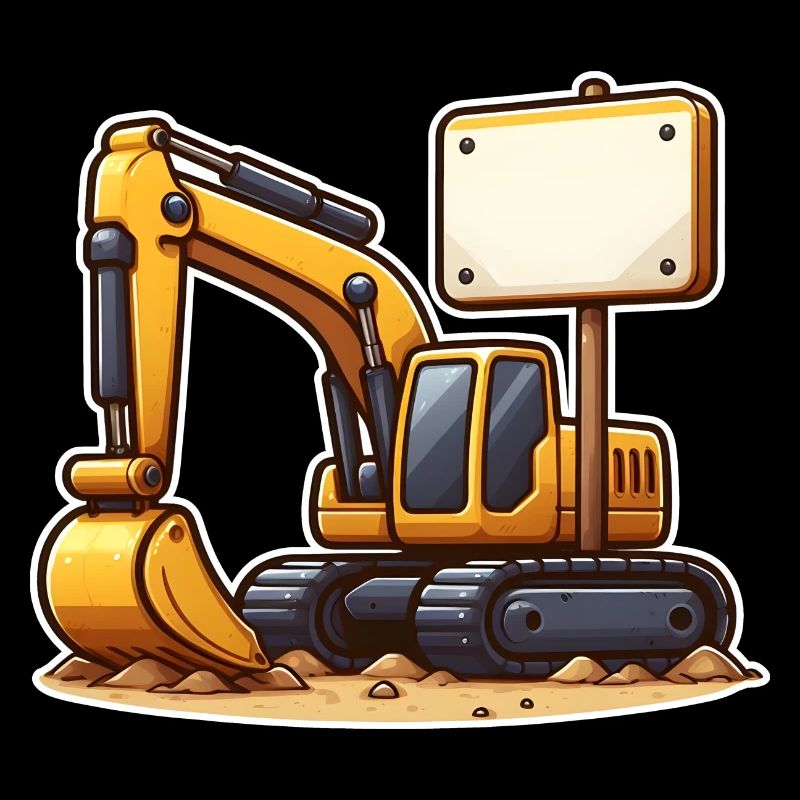 Bagger Baggern Baggerfahren