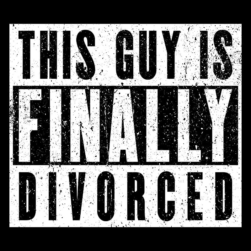 Enfin divorcé - ce gars est libre !