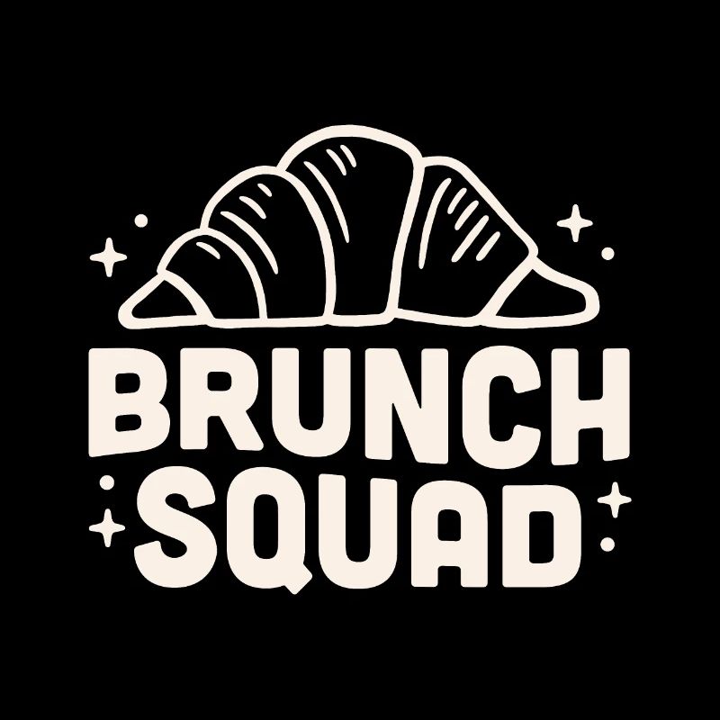Brunch squad croissants