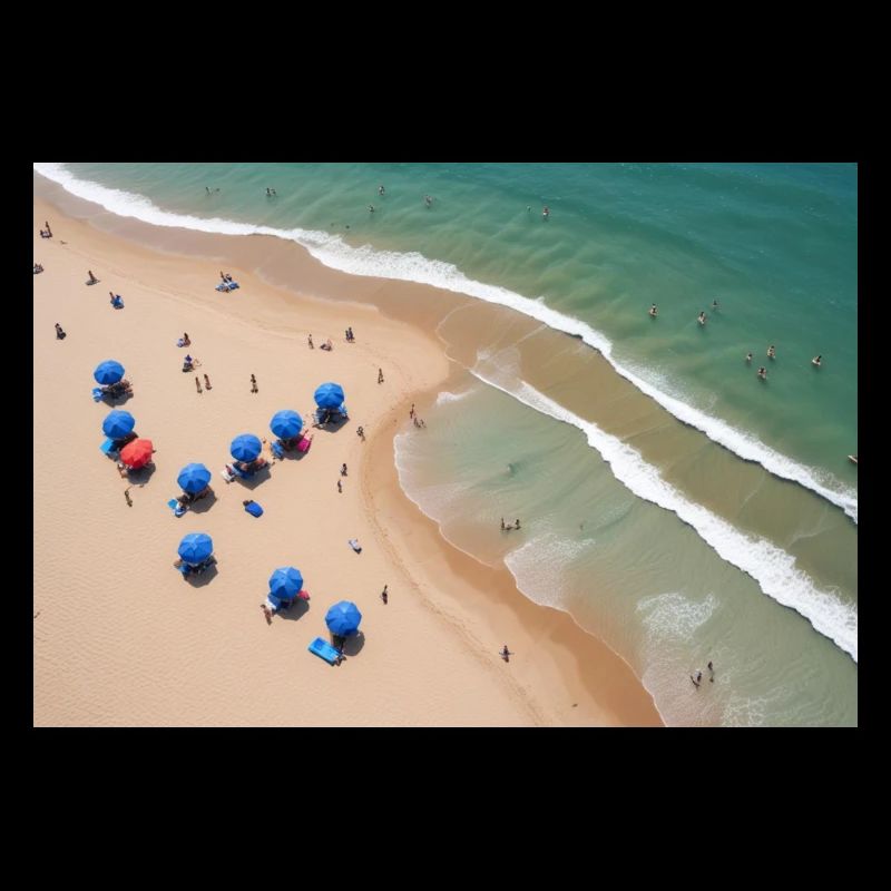Abstrakter Strand