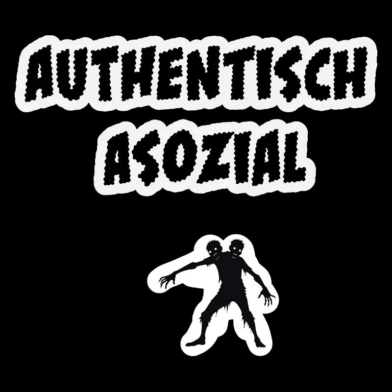 Authentisch Sozial Zombie Design