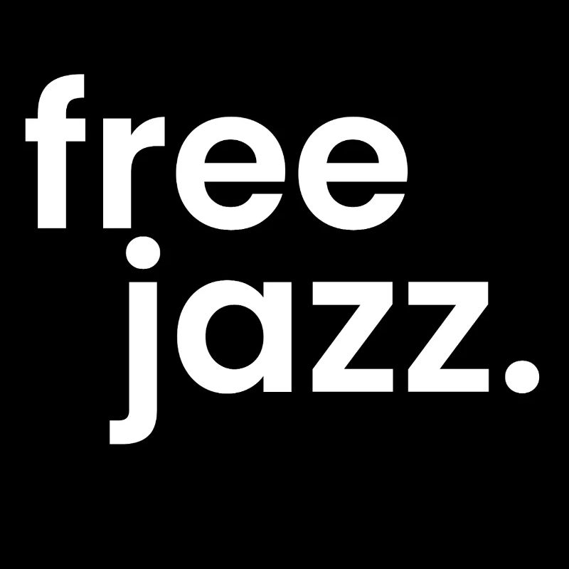 free jazz bold and simple logo