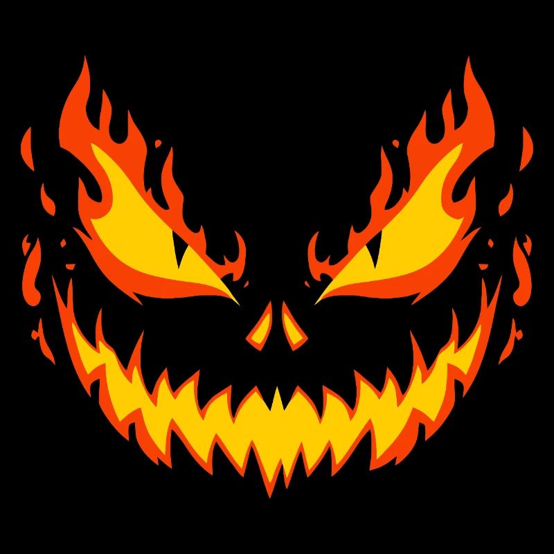 Inferno Skull Grin