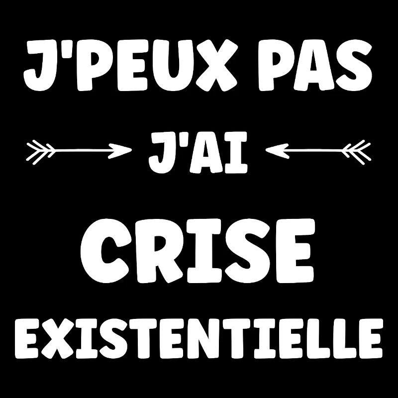 Existential crisis, black humour