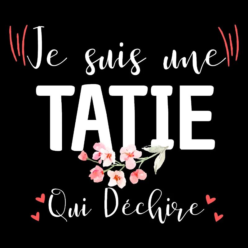 Tatie Qui Déchire Style Fleuri