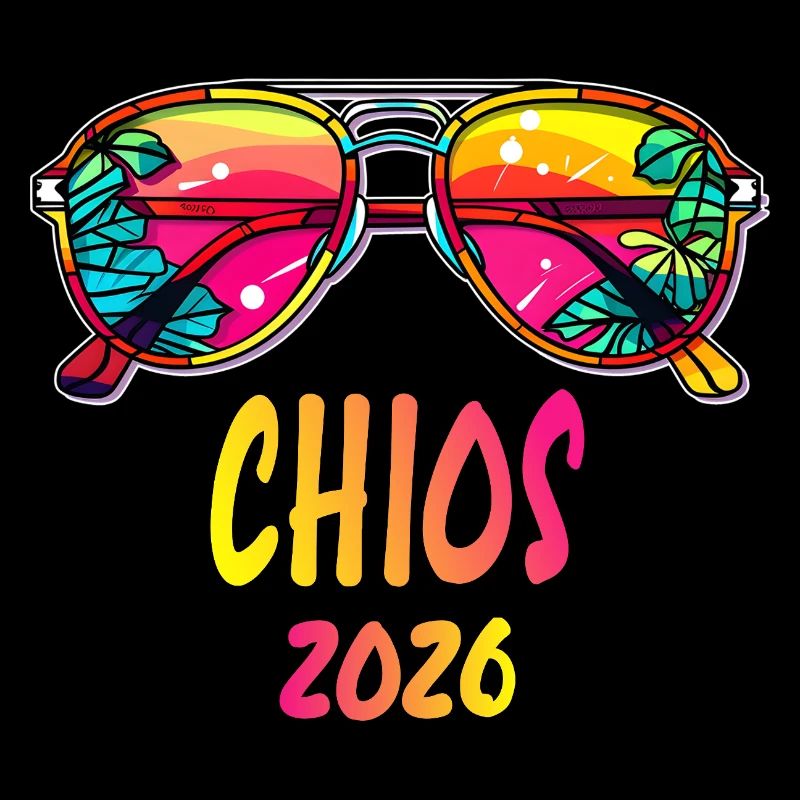 Neon Retro Sunglasses Chaos 2026