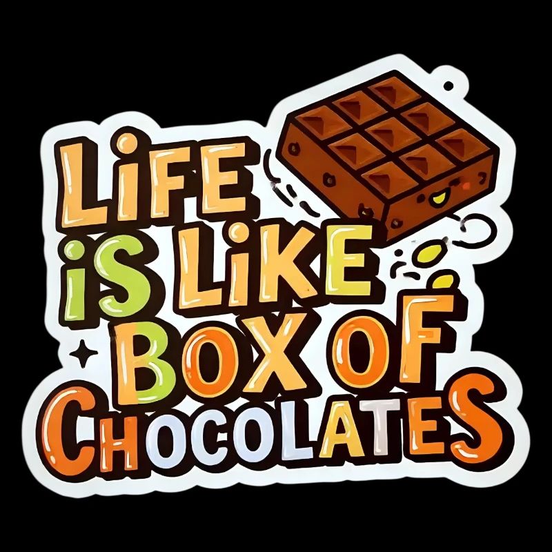 La vie est comme une boîte de chocolats