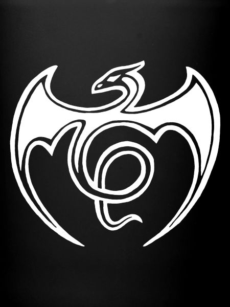 Dragon blanc volant