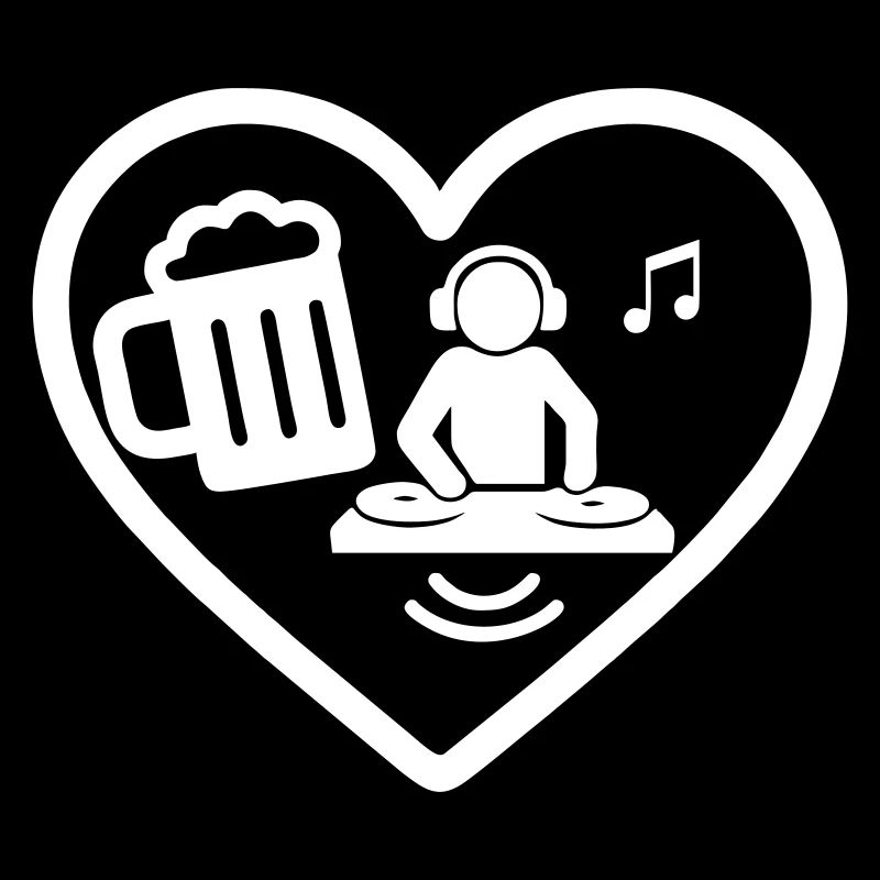 Heart DJ Beer